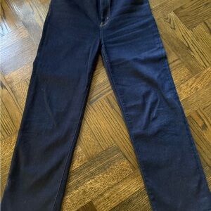 FRAME Le Sleek Straight Classic Blue Women's Jeans